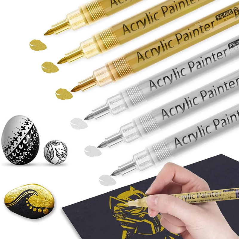 3Pcs/set Acrylic Markers Paint - Copic Marker Classic review and price