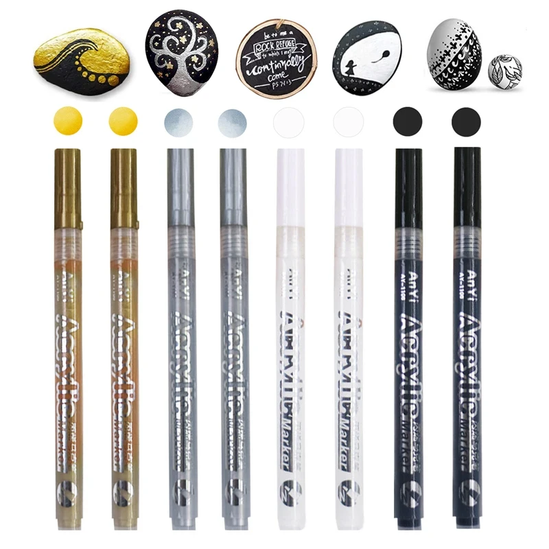 3Pcs/set Acrylic Markers Paint - Copic Marker Classic review and price