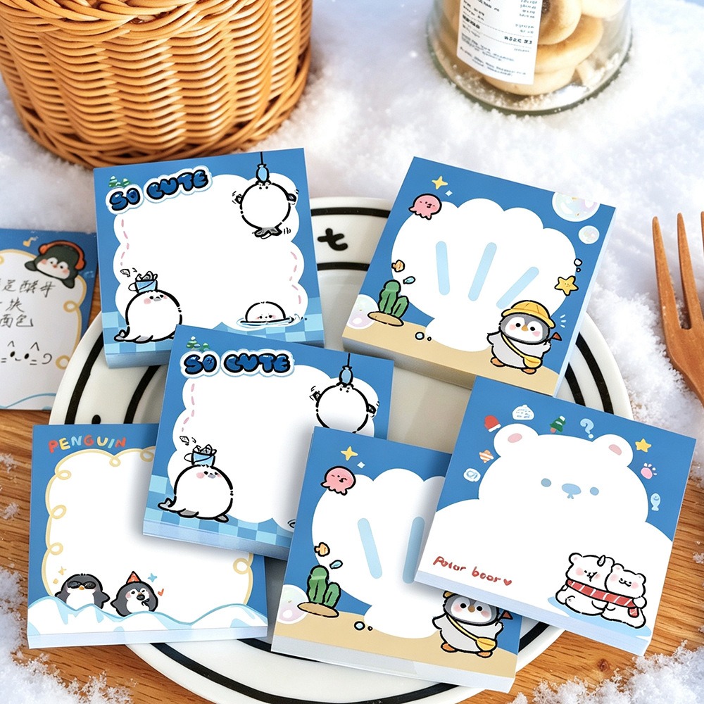 Adorable Penguin Square Sticky - Sticky Note Cube review and price