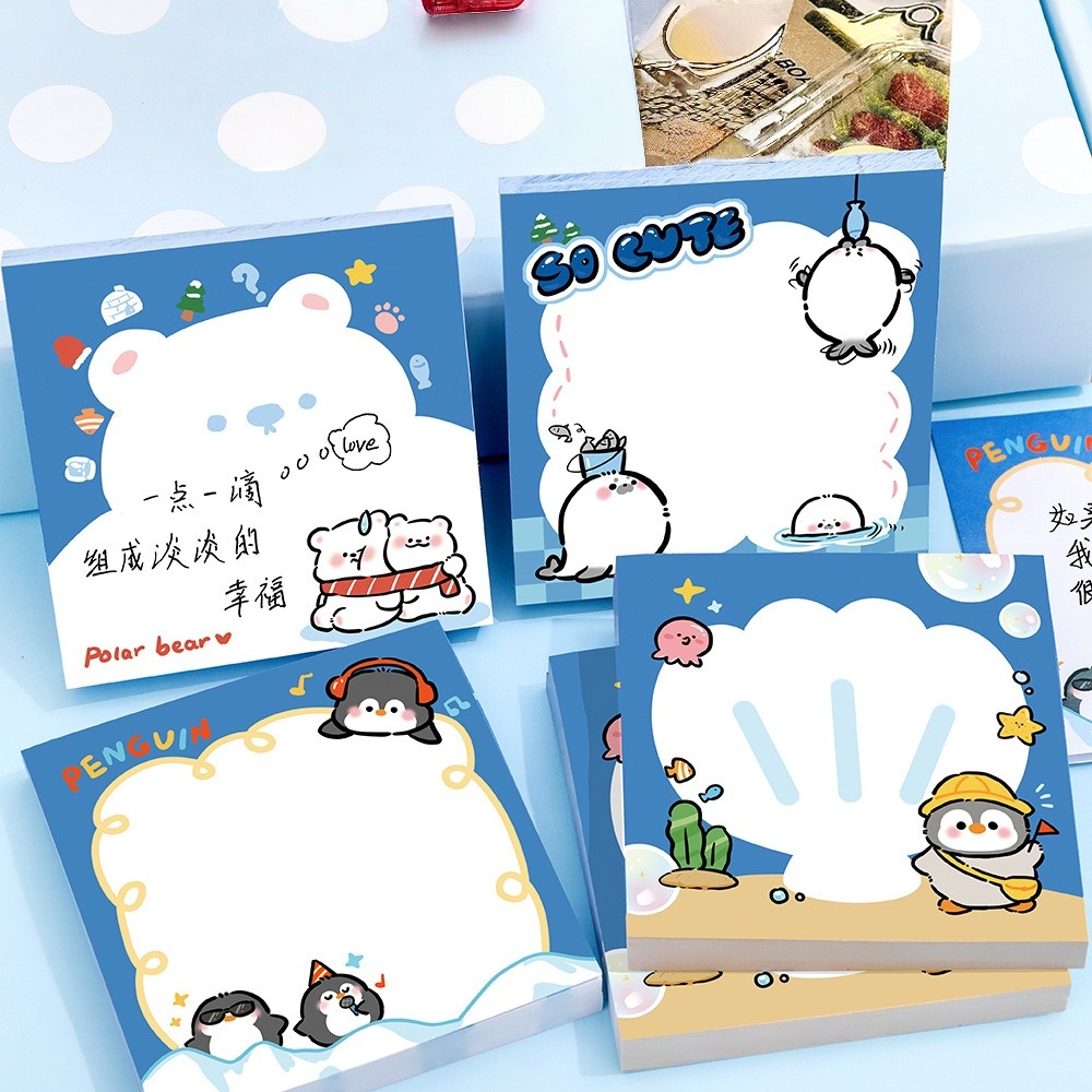 Adorable Penguin Square Sticky - Sticky Note Cube review and price
