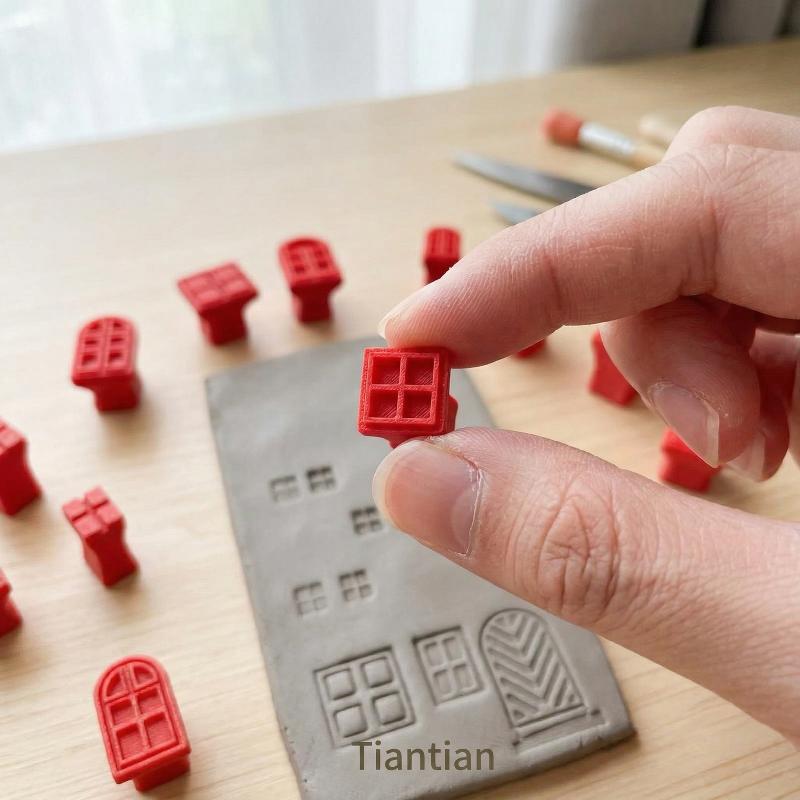 25pcs Plastic Clay Stamp & Mol - Wax Seal Stamp Kit review and price