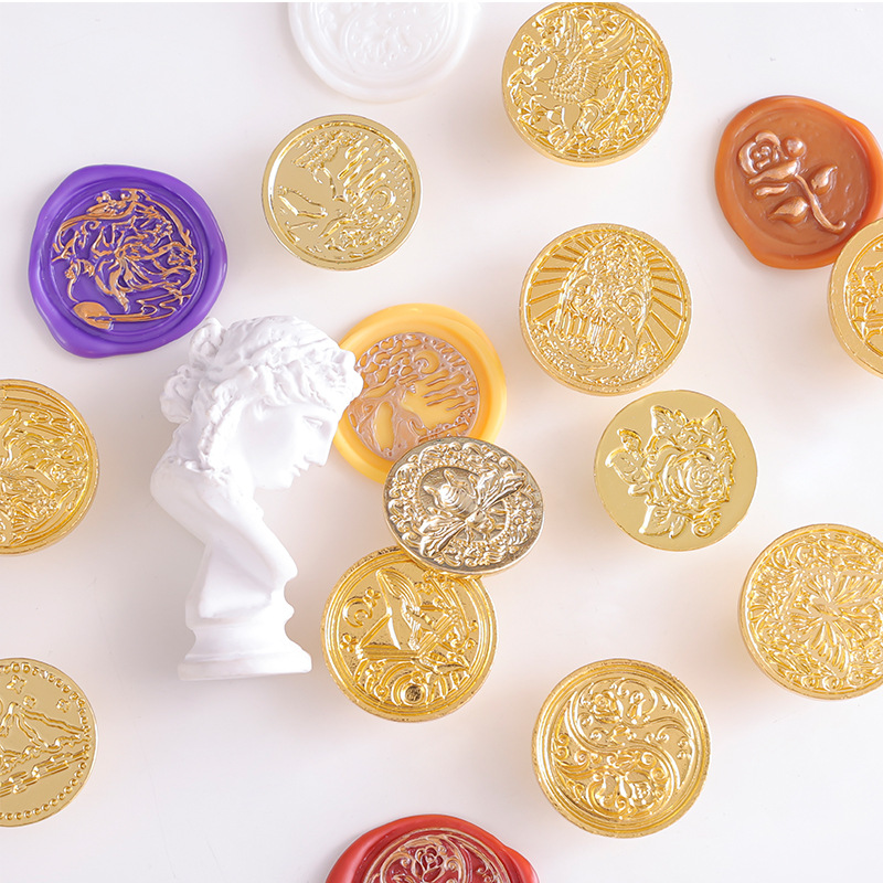 3D Metal Wax Seal Stamp Retro  - Wax Seal Stamp Kit review and price