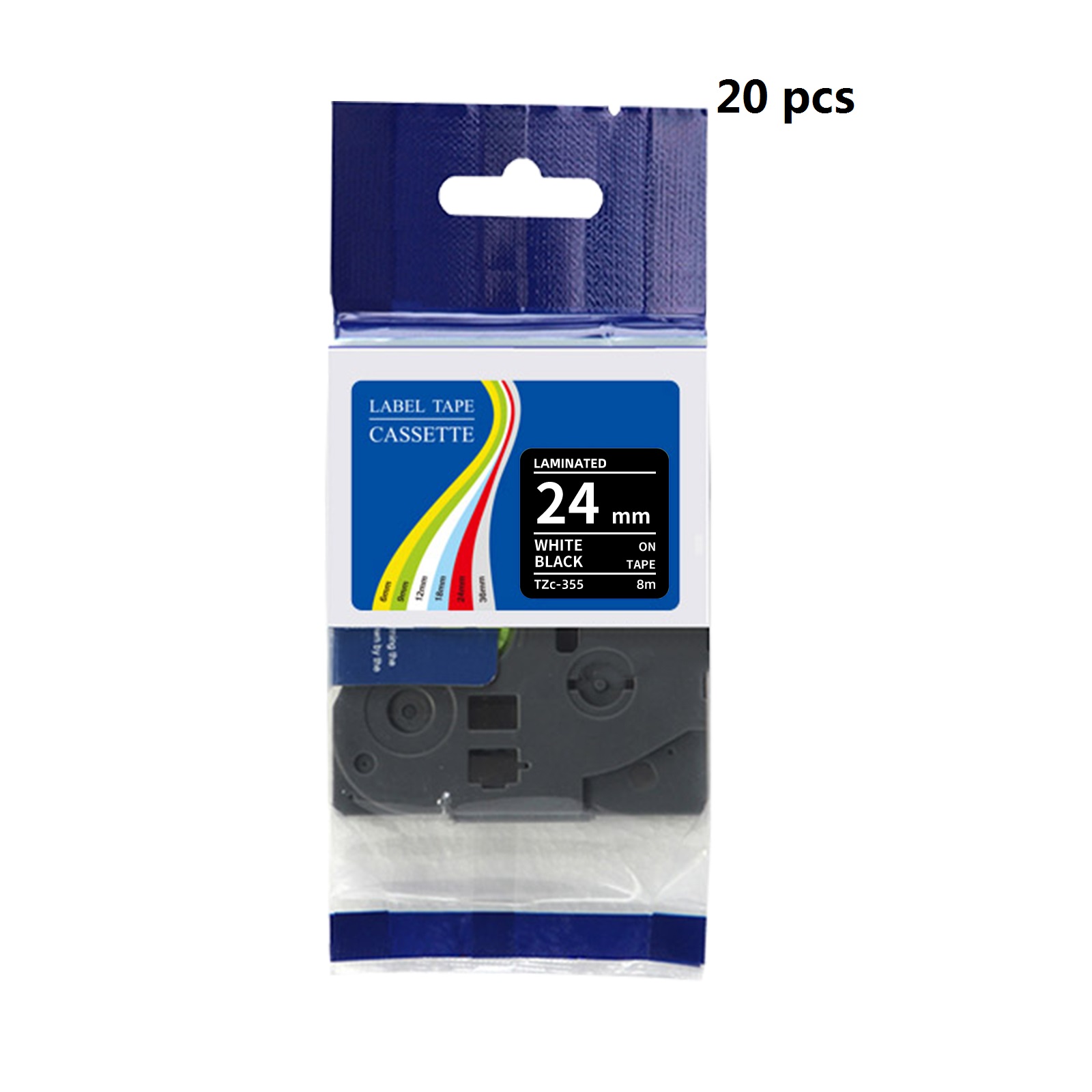 20 pcs pack Compatible Brother - Label Printer Tape review and price