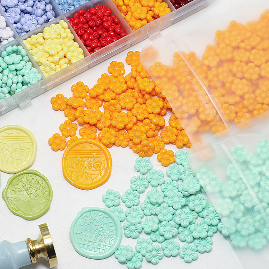 150Pcs/bag Flower-Shaped Seali - Wax Seal Stamp Kit review and price