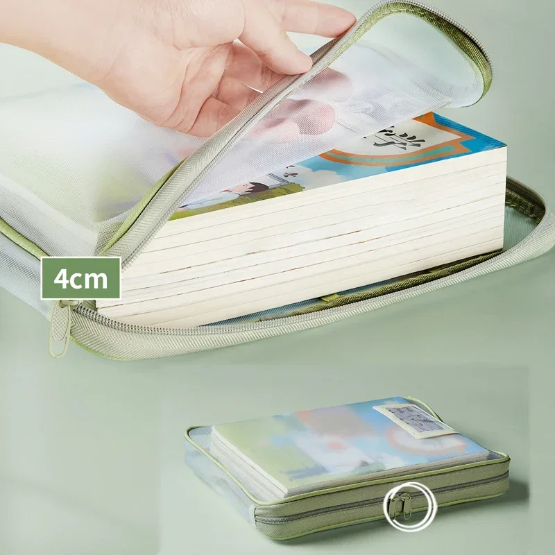 A4 Clear Mesh Zipper Document  - Portfolio Folder Zip review and price