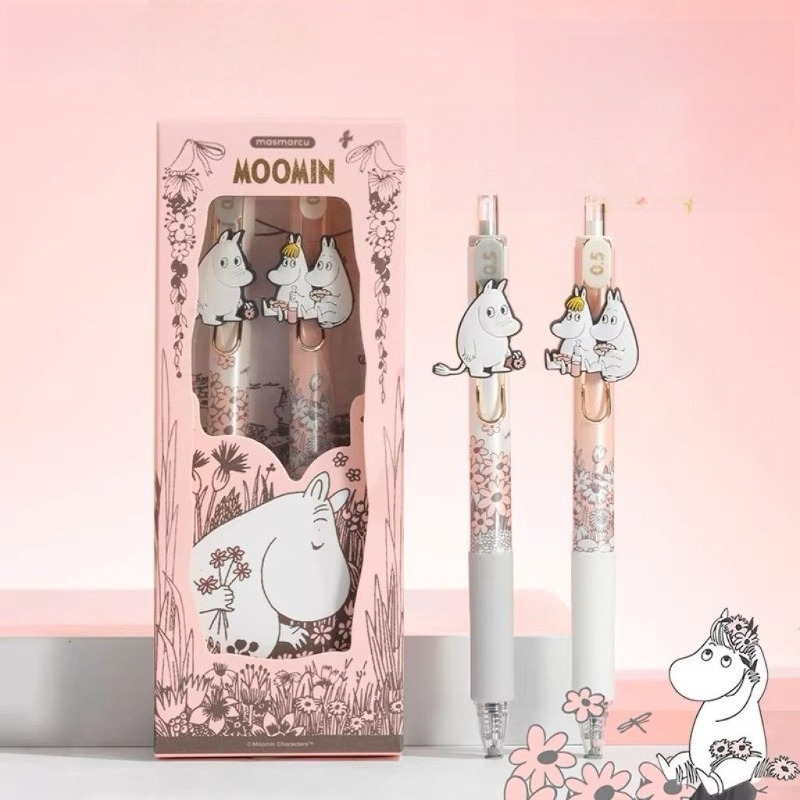Moomin Cute Retractable Gel Pe - Stationery Office review and price