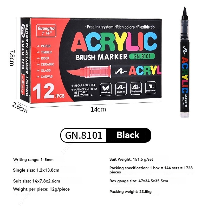 12 Pcs Black/White Premium Sof - Whiteboard Marker Set review and price