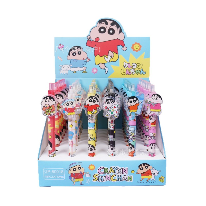 48pcs/box Crayon Shinchan Poin - Stationery Office review and price