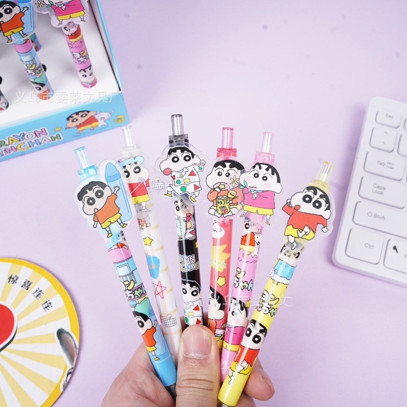 48pcs/box Crayon Shinchan Poin - Stationery Office review and price