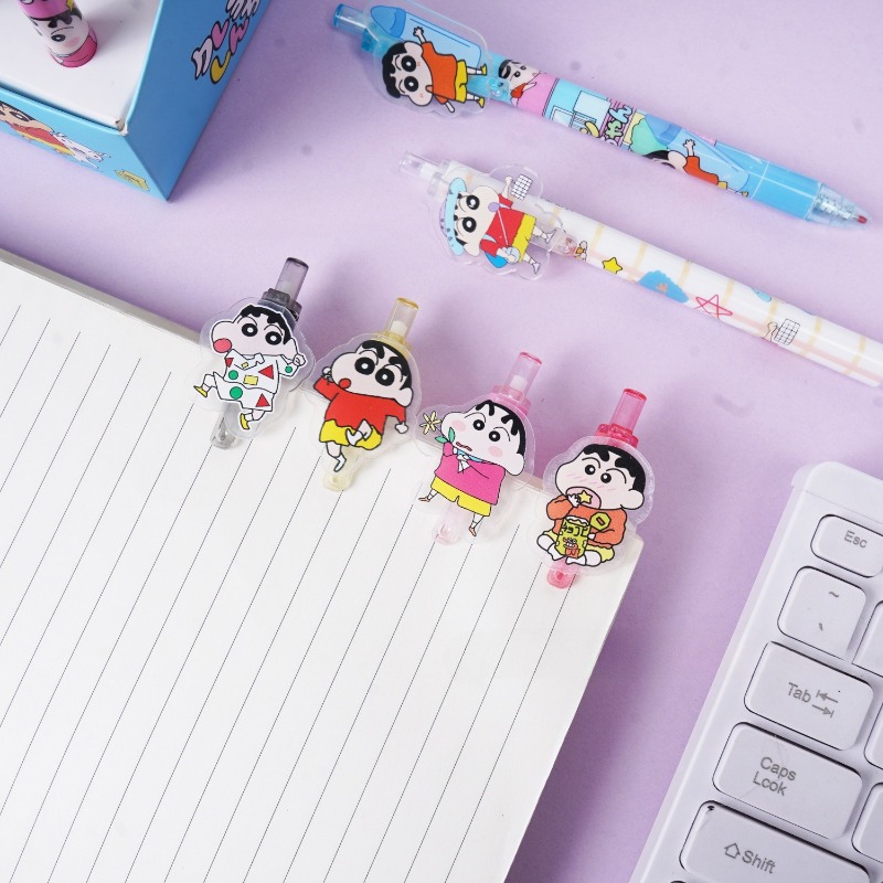 48pcs/box Crayon Shinchan Poin - Stationery Office review and price