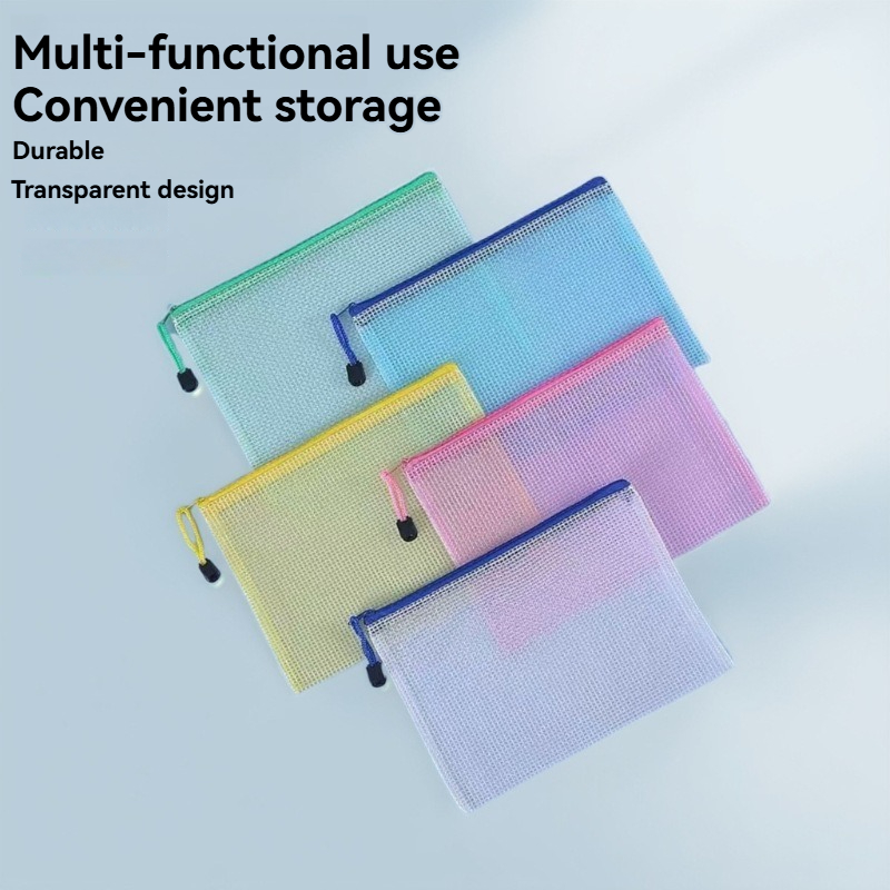 5PCS Stationery Storage Folder - Portfolio Folder Zip review and price
