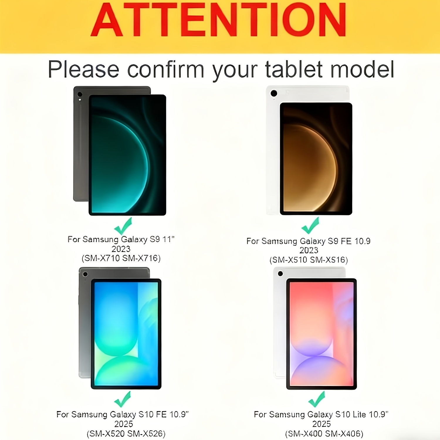 Case for Samsung Galaxy Tab S9 - Sticky Note Cube review and price