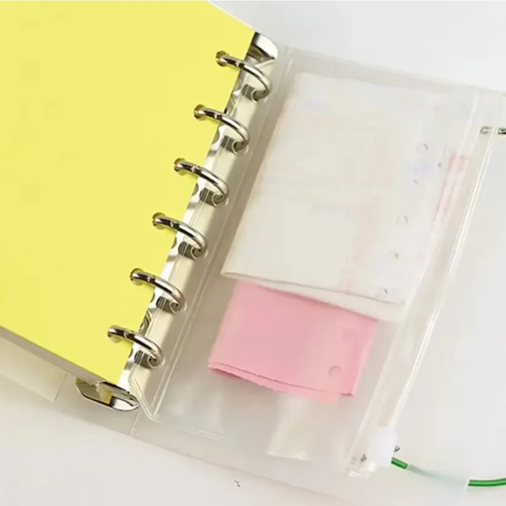 10Pcs  A5 A6 A7 Binder Pocket  - Portfolio Folder Zip review and price