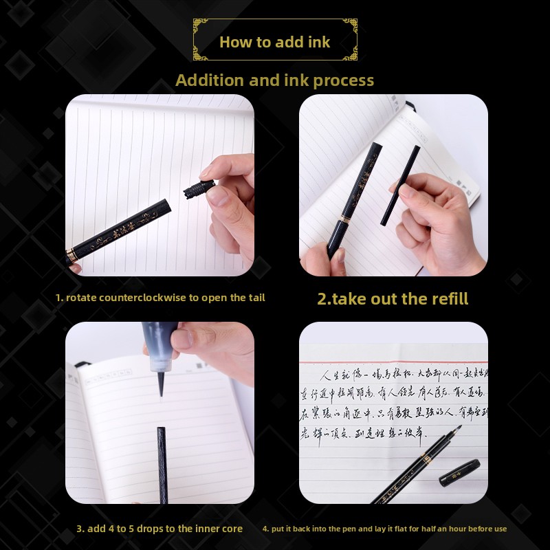 4PCS/SET Calligraphy Art Marke - Stationery Office review and price